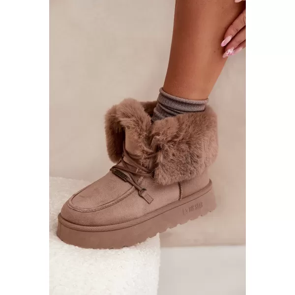  Pantofi dama BIG STAR SS274114 BEI Pantofi Big Star 