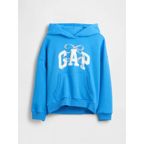 Hanorac pentru copii GAP HOODIE PULLOVER 847145-00 ALBASTRU SUPERSONIC 