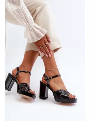 Sandale de dama D&A MR38-668 NEGRU