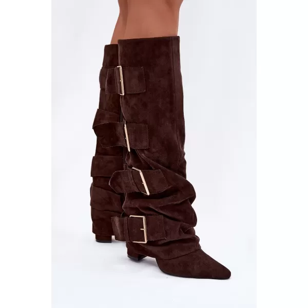  Cizme de dama BOTO ISAVELLE 40940 MARO 
