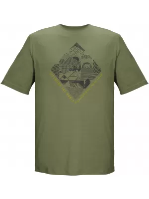Tricou pentru bărbați KILLTEC KOS 24 43790-777 VERDE