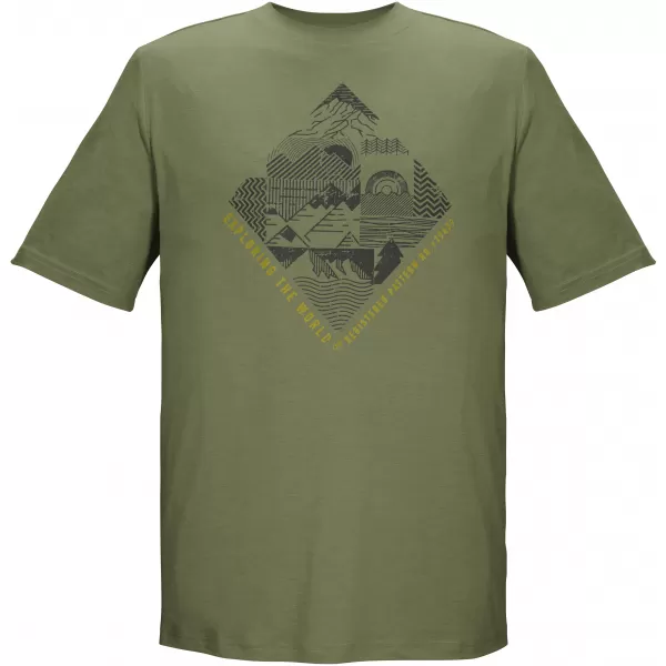  Tricou pentru bărbați KILLTEC KOS 24 43790-777 VERDE 