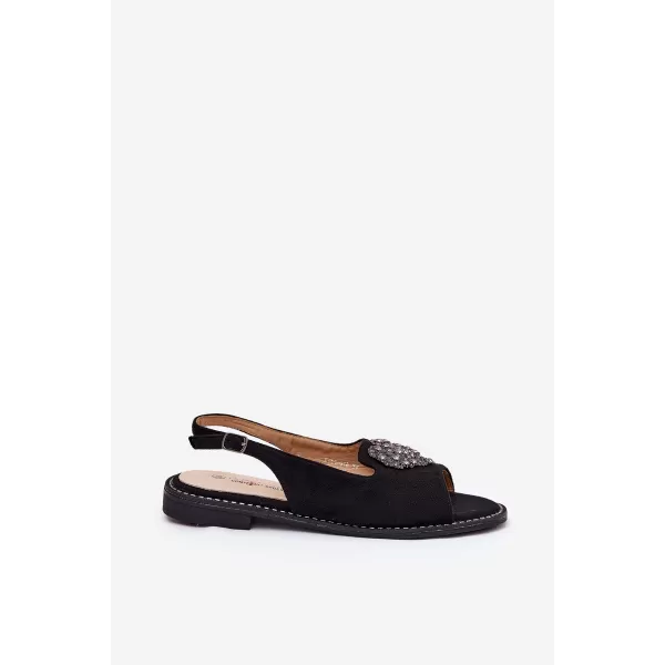  Sandale de dama S.BARSKI KV27-018 NEGRU 