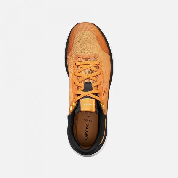  Adidași pentru bărbați GEOX SPHERICA ACTIF X1 G014569 PORTOCALE 