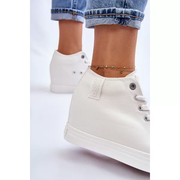  Adidași de damă BIG STAR LL274035 WHITE Pantofi Big Star 