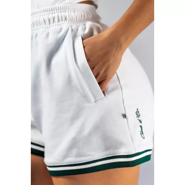  Pantaloni scurți de lounge CLUB DOR 643 ALB Nebbia 