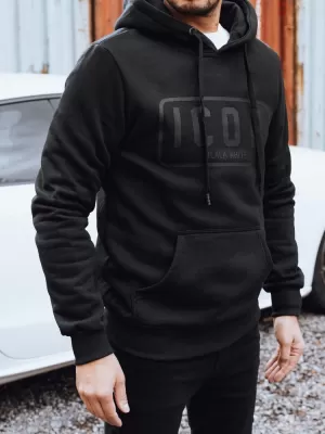 Hanorac pentru bărbați DSTREET BX5919 NEGRU