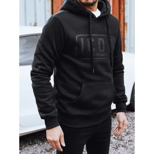  Hanorac pentru bărbați DSTREET BX5919 NEGRU 