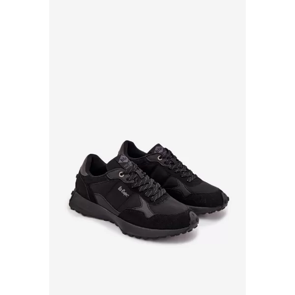  Adidași pentru bărbați LEE COOPER LCJ-25-03-3796 NEGRU 