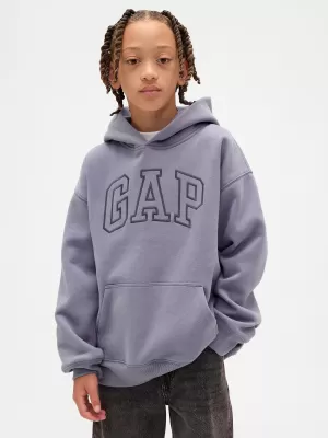 Hanorac pentru copii GAP RELAXED HOODIE PULLOVER 846224-00 FURTUNĂ
