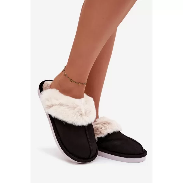  Papuci de damă BOTO CARISSE 40724 NEGRU 