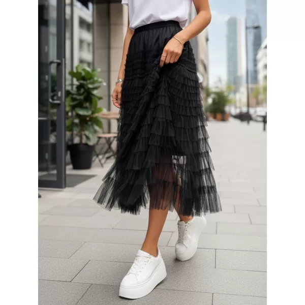  Fusta de dama DSTREET CY0421 NEGRU 