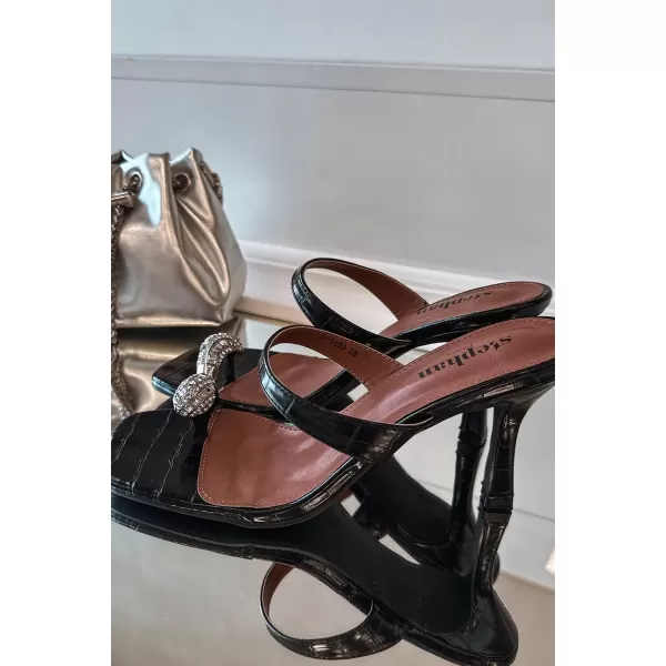  Pompe de damă cu toc BOTO LORISSA 41452 NEGRU 