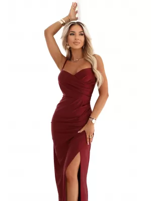 Rochie NUMOCO 647-1 BURGUNDIA