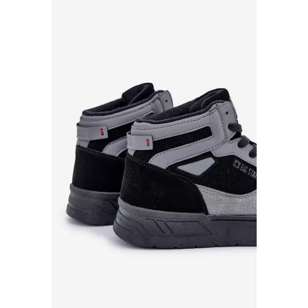  Adidași bărbați BIG STAR OO174303 BLACK Pantofi Big Star 
