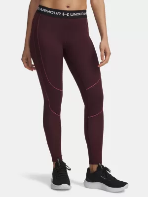 Jambiere de damă UNDER ARMOUR UA COLDGEAR TEXTURED LEGGING 6003997-600 ROŞU