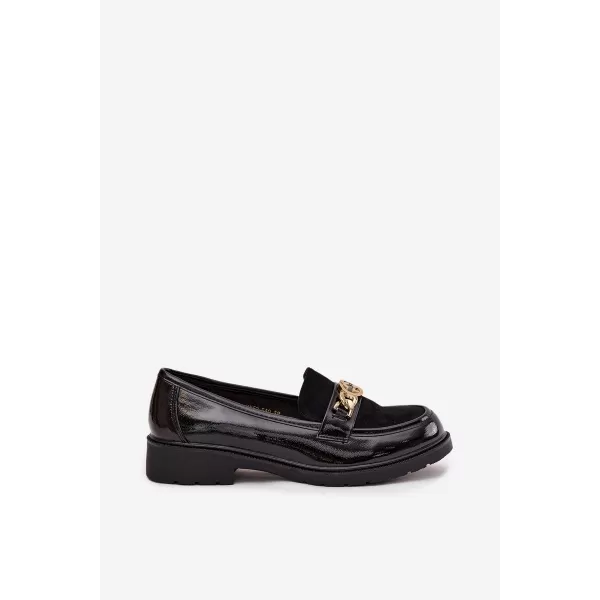  Mocasini de dama D&A HY52-540 NEGRU 