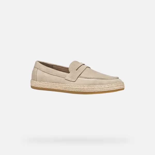  Mocasini pentru bărbați GEOX PANTELLERIA G014529 BEJ 