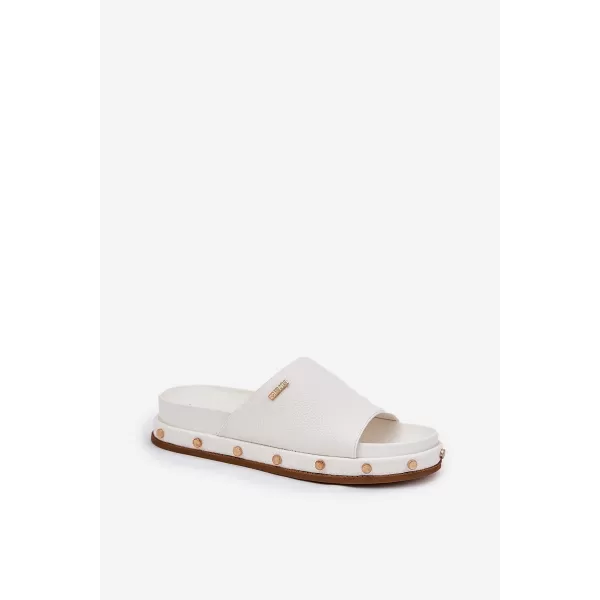  Papuci dama BIG STAR RR274216 WHITE Pantofi Big Star 