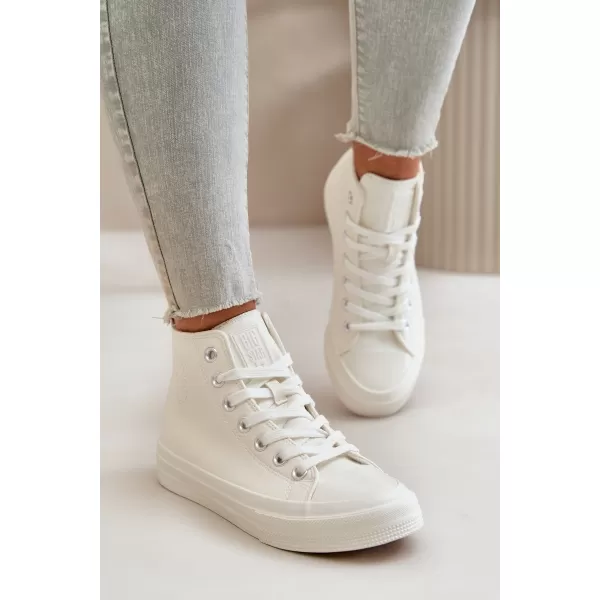  Adidași de damă BIG STAR OO274932 WHITE Pantofi Big Star 