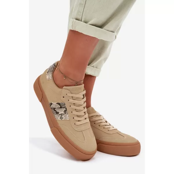  Adidasi de dama BIG STAR TT274298 BEI Pantofi Big Star 