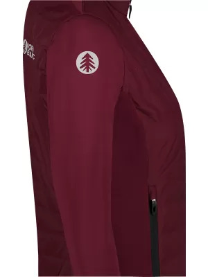 Geaca sport de dama NORDBLANC HINTER NBWJL8361 BURGUNDIA