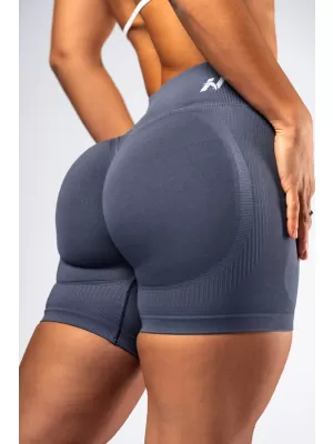 Pantaloni scurți push-up cu talie înaltă POWER 893 GREY Nebbia