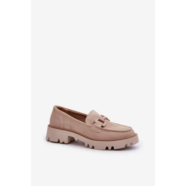 Mocasini de dama D&A TW117 BEJ 