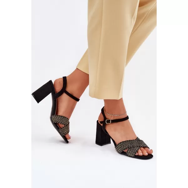  Sandale de dama BOTO ALMERA 38213 NEGRU 