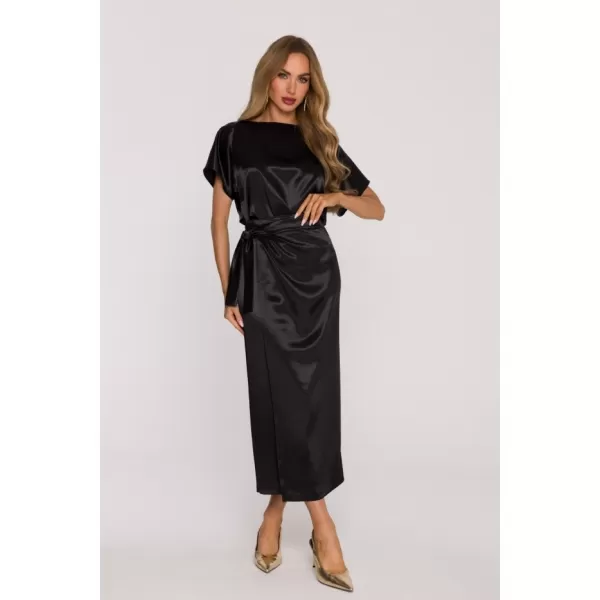  Rochie MOE M887 NEGRU 