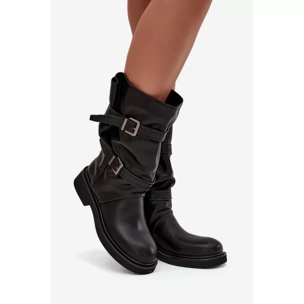  Cizme de dama BOTO HALVESSA 39588 NEGRU 