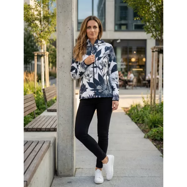 Jachetă softshell premium pentru femei ALTISPORT VOJ/ALW115JACK01 NEGRU/ALB 