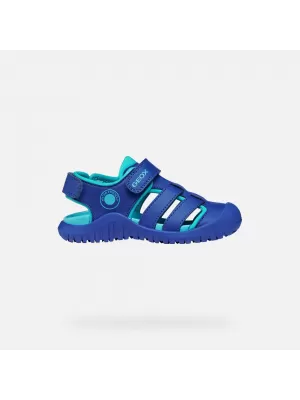 Sandale pentru baieti GEOX S. FUSBETTO PRO J650JA0CE15C4255 ALBASTRU
