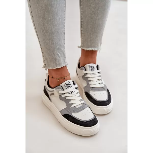  Adidași de damă BIG STAR OO274028 WHITE Pantofi Big Star 