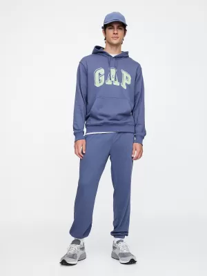Hanorac pentru bărbați GAP HERITAGE LOGO PULLOVER HOODIE 868460-06 ALBASTRU LINISTIT