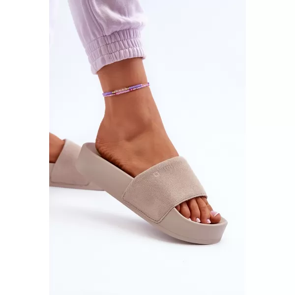  Pantofi dama BIG STAR NN274A671 BEI Pantofi Big Star 