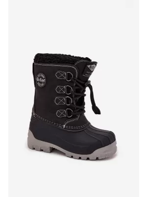 Pantofi de iarna pentru copii LEE COOPER LCJ-25-44-3943K NEGRU