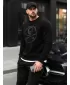 Hanorac pentru bărbați DSTREET BX5948 NEGRU