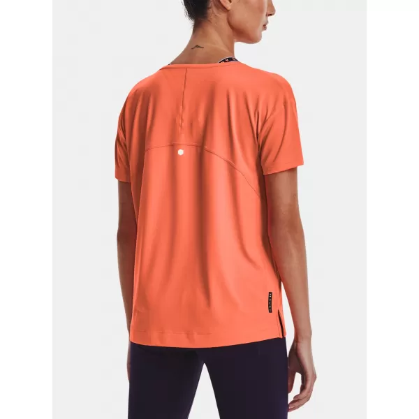  Tricou pentru femei UNDER ARMOUR UA RUSH ENERGY SS PORTOCALE 