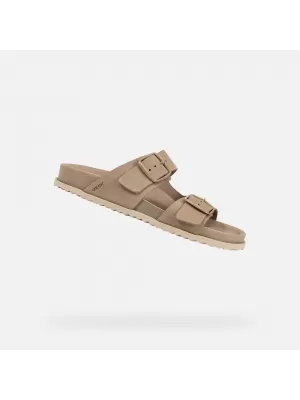 Papuci de damă GEOX SANDYBETT G011576 BEJ