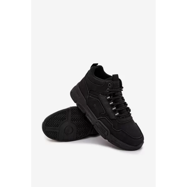  Adidași bărbați BIG STAR SS174282 BLACK Pantofi Big Star 