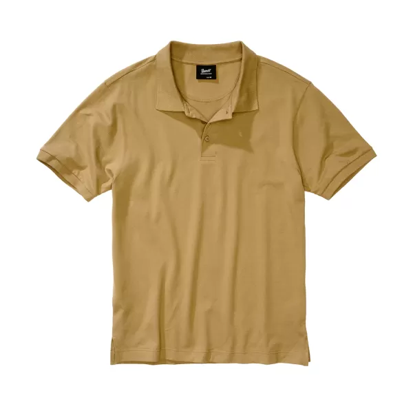  Tricou pentru bărbați cu guler BRANDIT 4215 NISIP 