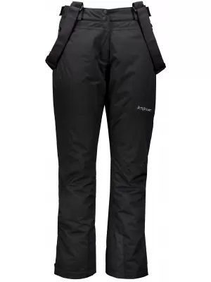 Pantaloni de schi pentru femei ALTISPORT KROTA NEGRU