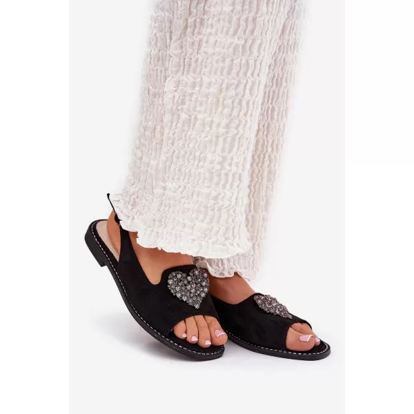  Sandale de dama S.BARSKI KV27-018 NEGRU 