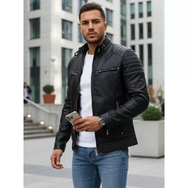  Jachetă pentru bărbați DSTREET TX3265 NEGRU 