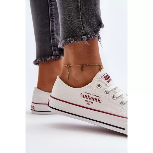  Adidași de damă BIG STAR NN274235 WHITE Pantofi Big Star 