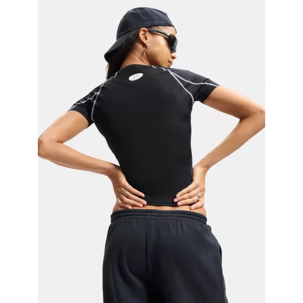  Tricou pentru femei UNDER ARMOUR HEATGEAR ELITE SS 6015368-008 NEGRU 