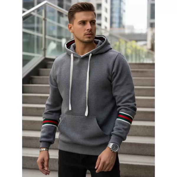  Hanorac pentru bărbați DSTREET BX5946 GRI 