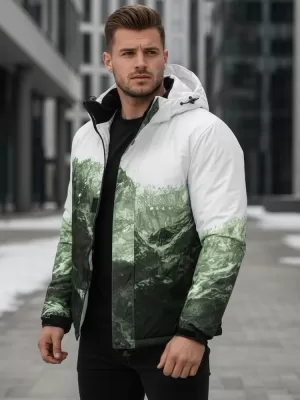Jachetă pentru bărbați DSTREET TX5126 VERDE