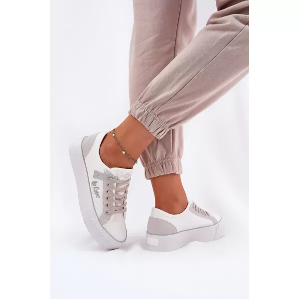  Adidași de damă LEE COOPER LCW-25-31-3479L ALB 